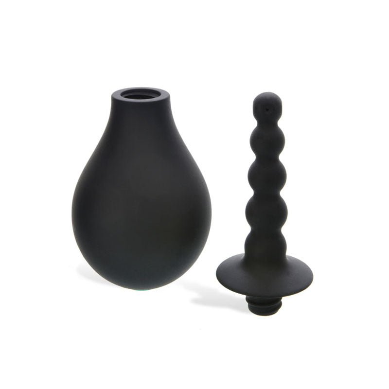 Adam & Eve Smooth & Easy Silicone Douche Black